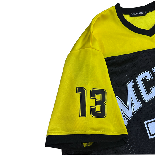 MCFITS BOXY JERSEY (YELLOW AND BLACK)
