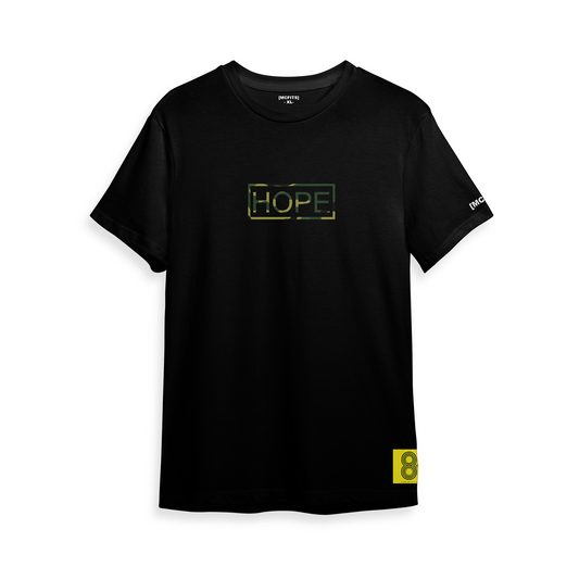 HOPE T - SHIRT (BLACK) - CAMOU