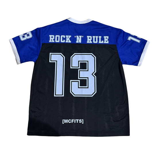 MCFITS BOXY JERSEY (BLUE AND BLACK)