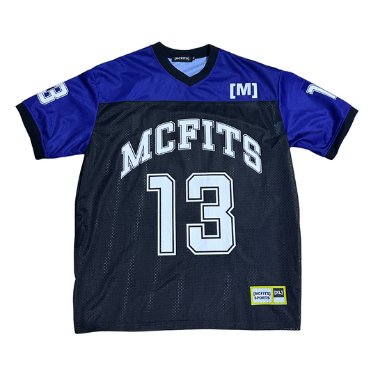 MCFITS BOXY JERSEY (PURPLE AND BLACK)