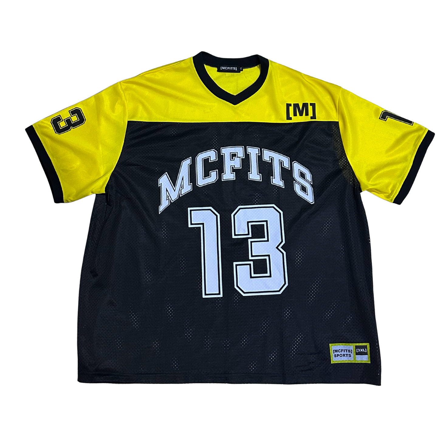 MCFITS BOXY JERSEY (YELLOW AND BLACK)