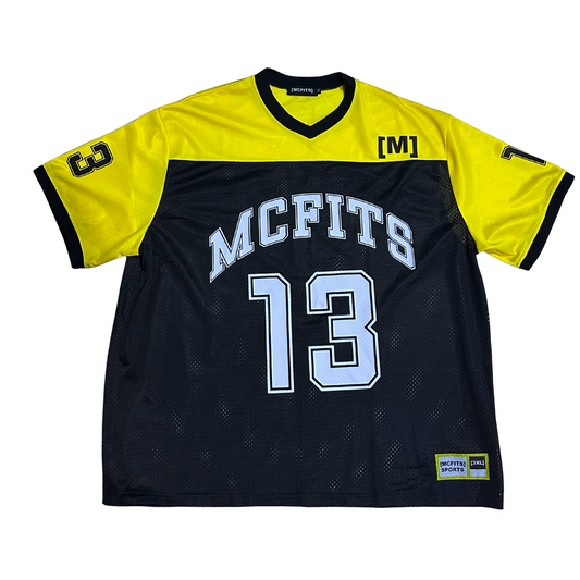 MCFITS BOXY JERSEY (YELLOW AND BLACK)
