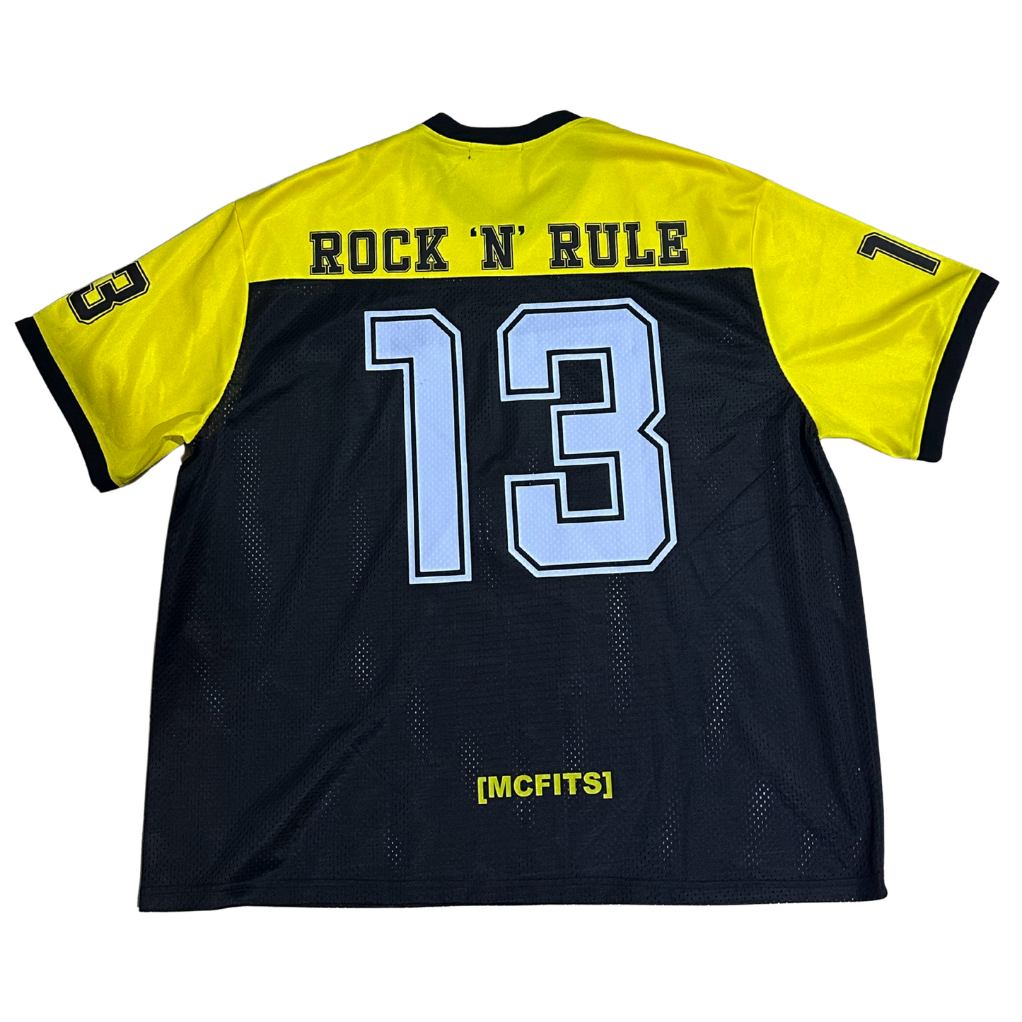 MCFITS BOXY JERSEY (YELLOW AND BLACK)