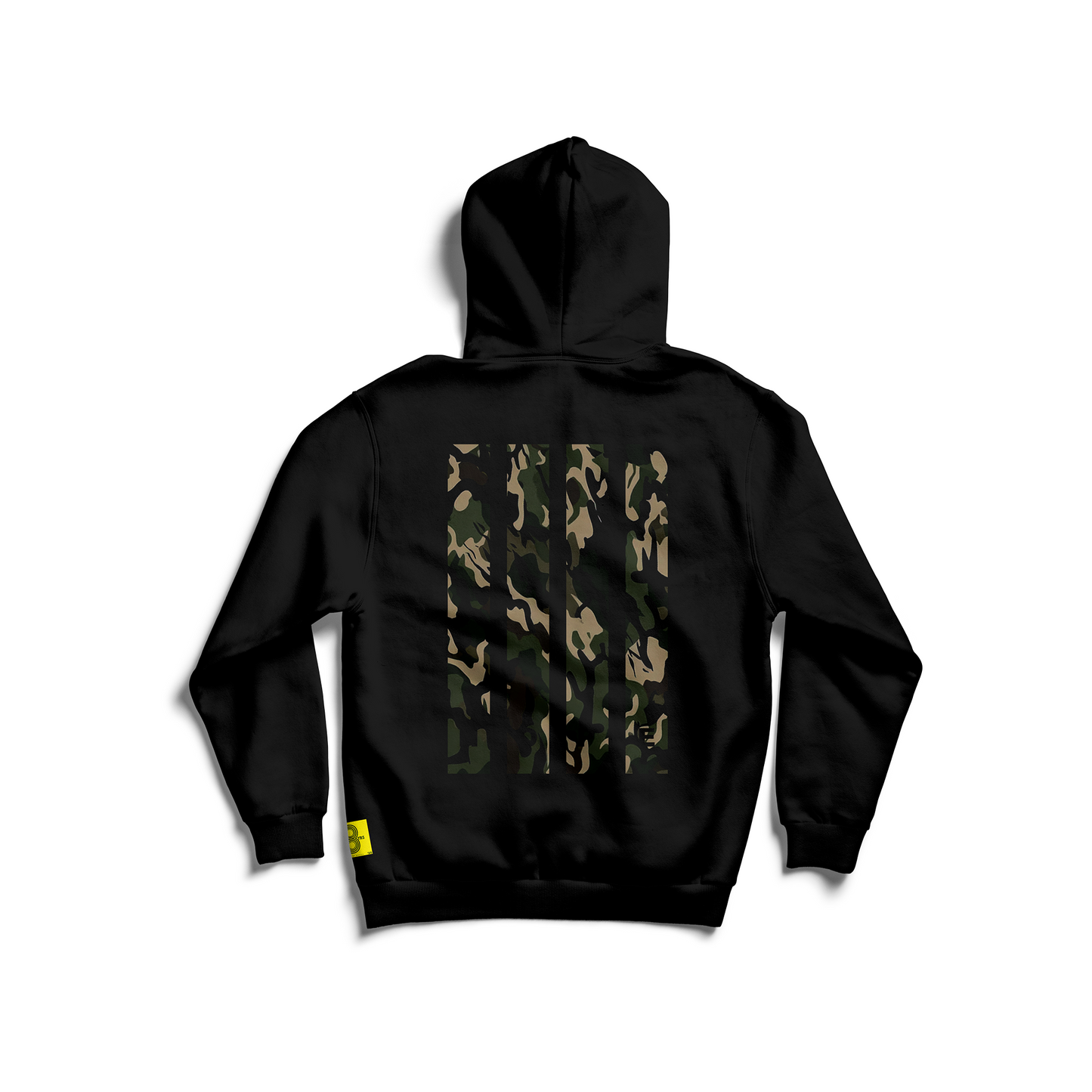 HOPE HOODIE (BLACK) - CAMOU