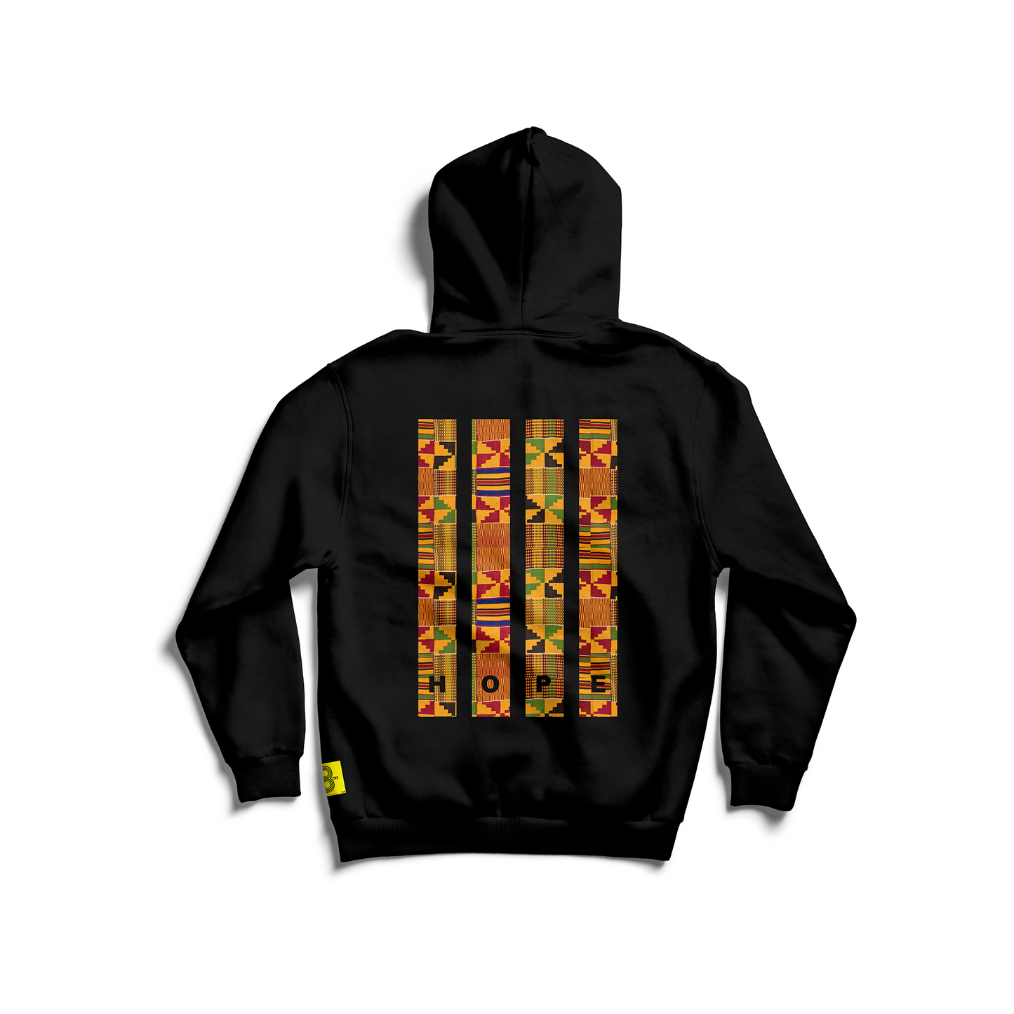 HOPE HOODIE (BLACK) - KENTE