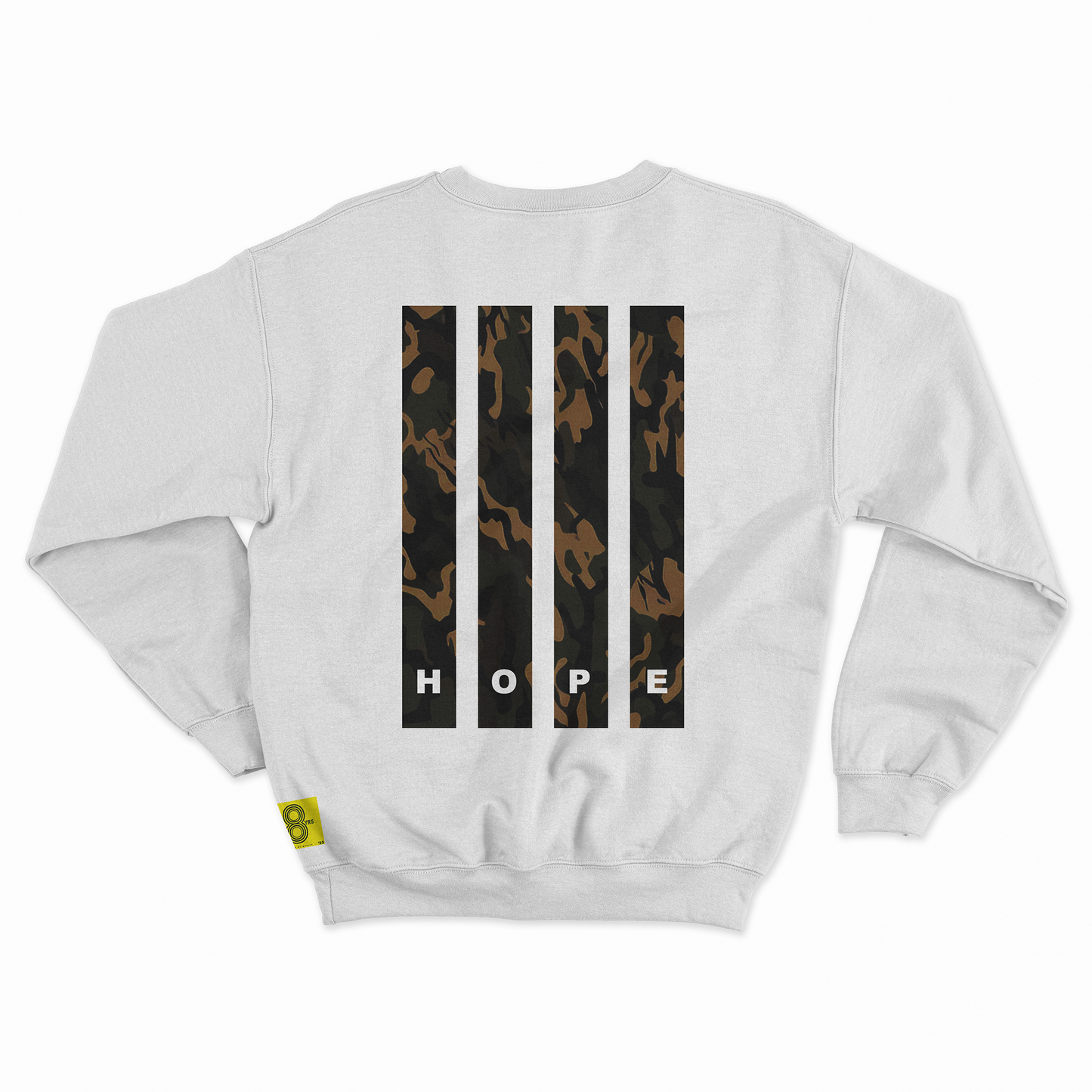 HOPE SWEATSHIRT (WHITE) - CAMOU