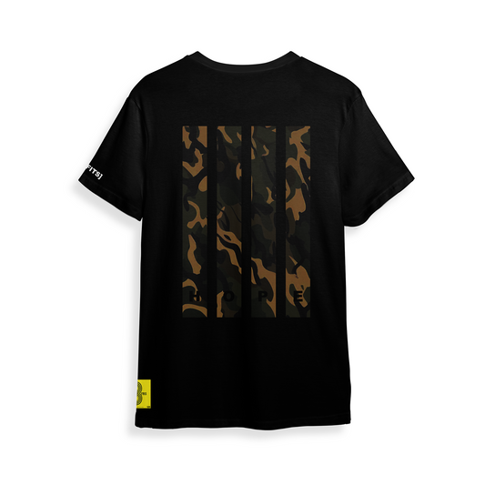 HOPE T - SHIRT (BLACK) - CAMOU