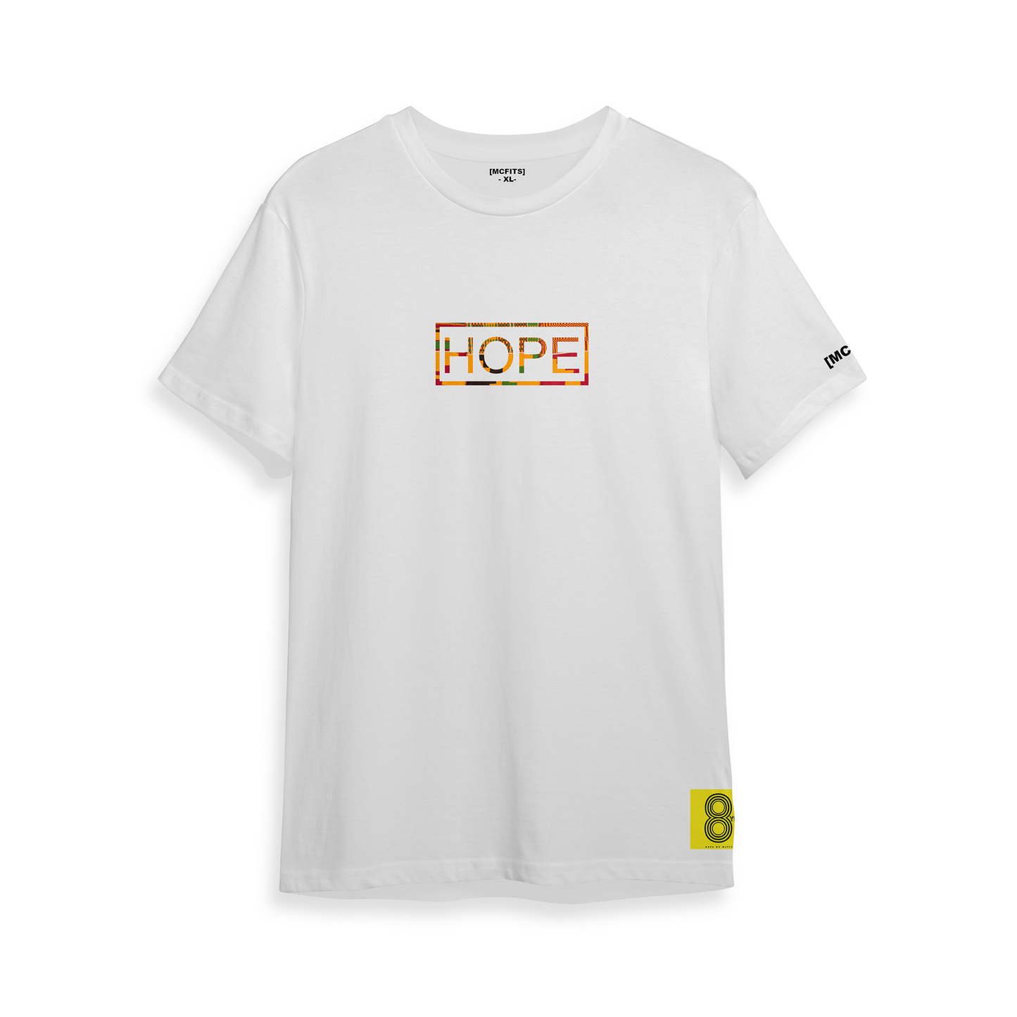 HOPE T - SHIRT (WHITE) - KENTE