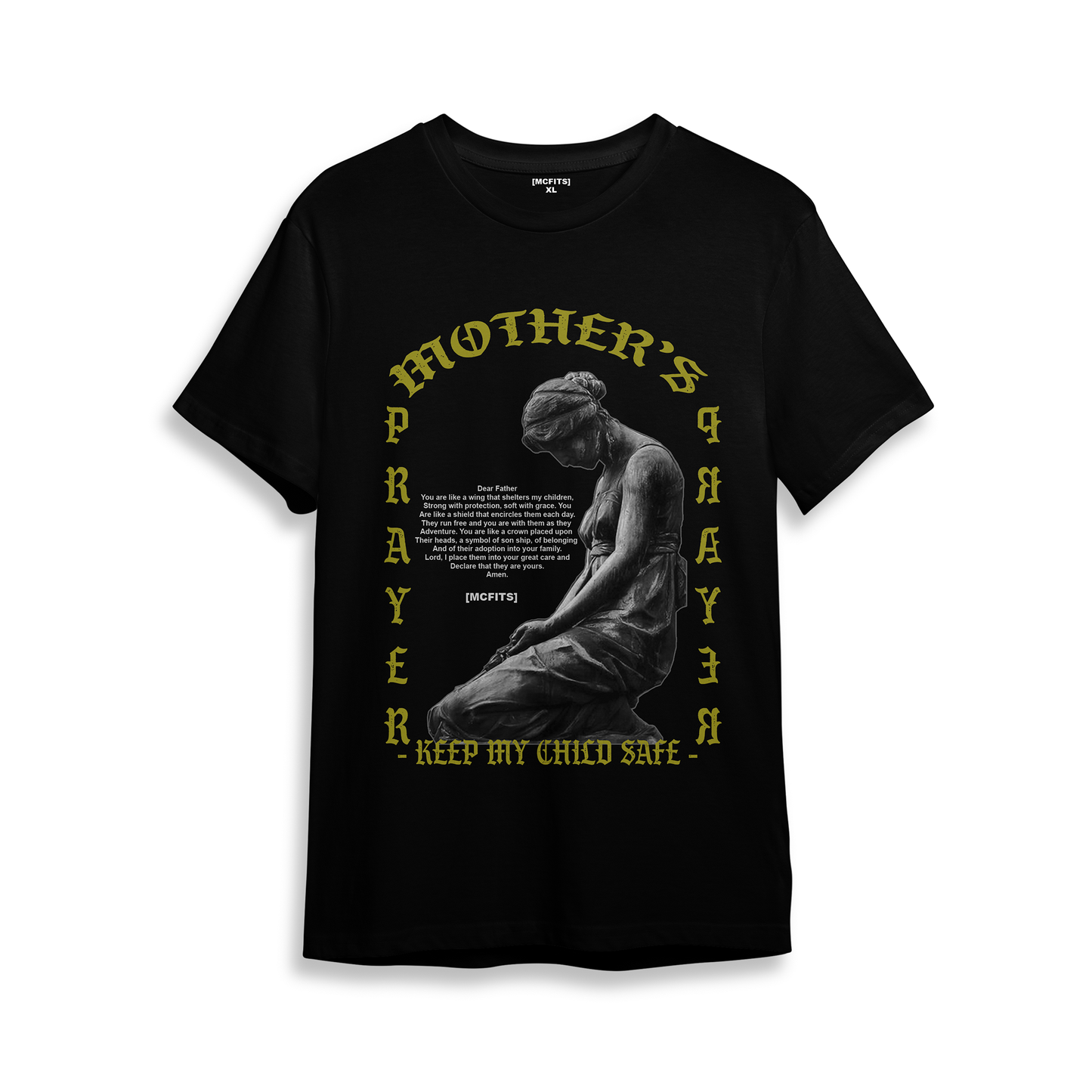 MOTHER'R PRAYER - STAY HUMBLE - T SHIRT (BLACK)