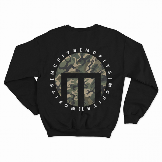 ROCK 'N' RULE - SLOGAN EDITION  - SWEATSHIRT (BLACK)